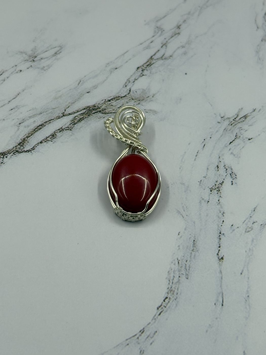 Silver Cascade Pendant